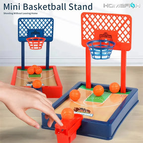 Jogo de Basquete Mini - Jogo Portátil de Mesa para Escritório ou Viagem